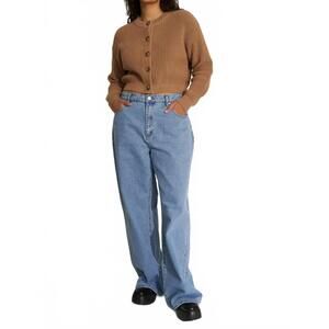 NEW CALLAHAN cropped cardigan in camel